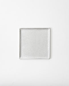 Square Tray / Silver / Large - Sumitani Saburo Shoten