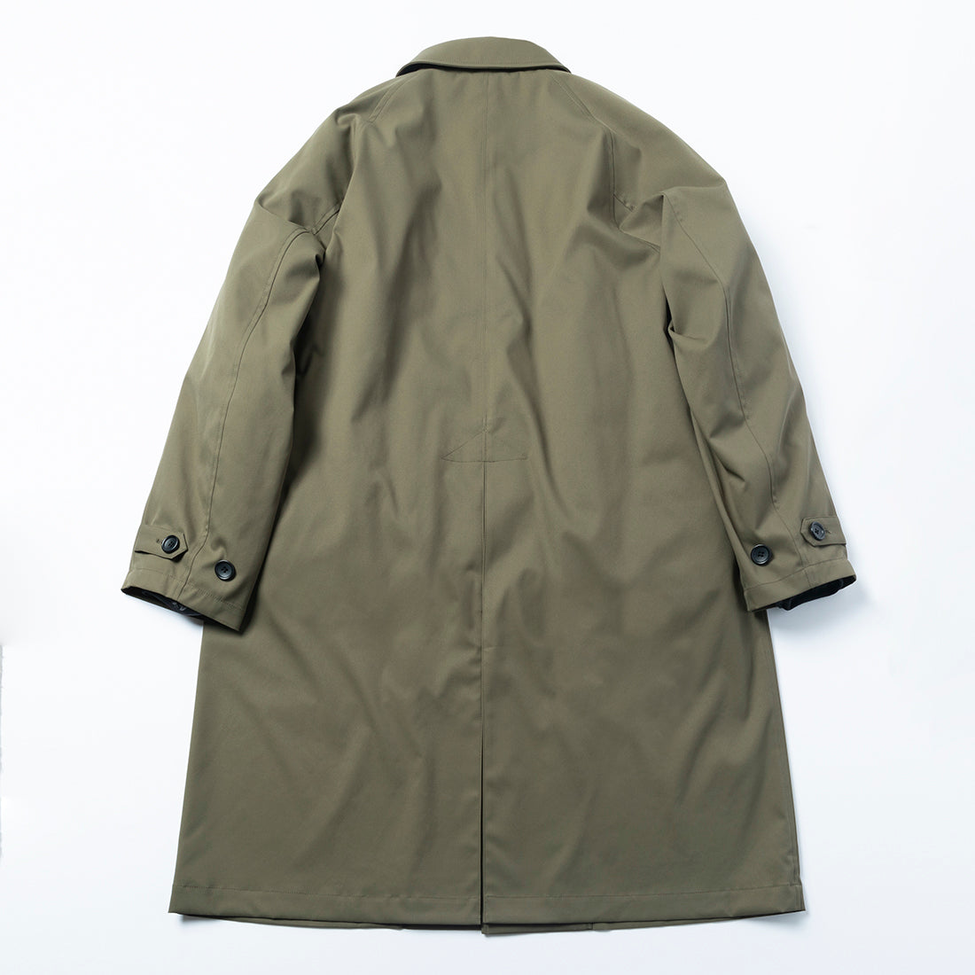 Balmacaan Coat with Detachable THERMOLITE Inner Padded Crewneck Jacket /  Olive - WWS