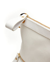 Load image into Gallery viewer, Fold Purse with shoulder strap / White - (ki:ts)