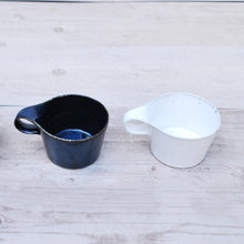 Load image into Gallery viewer, Stamug mini mug / Reactive Indigo Blue - miyama x metaphys