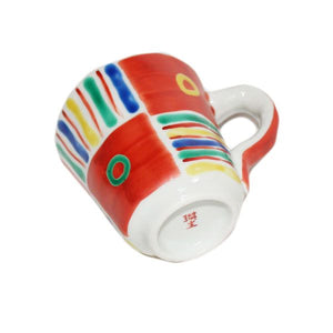 Hand-Drawing Colorful Mug Cup - KUTANI BITOUEN