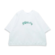 Load image into Gallery viewer, 3_4 sleeve Mercury sweat_white