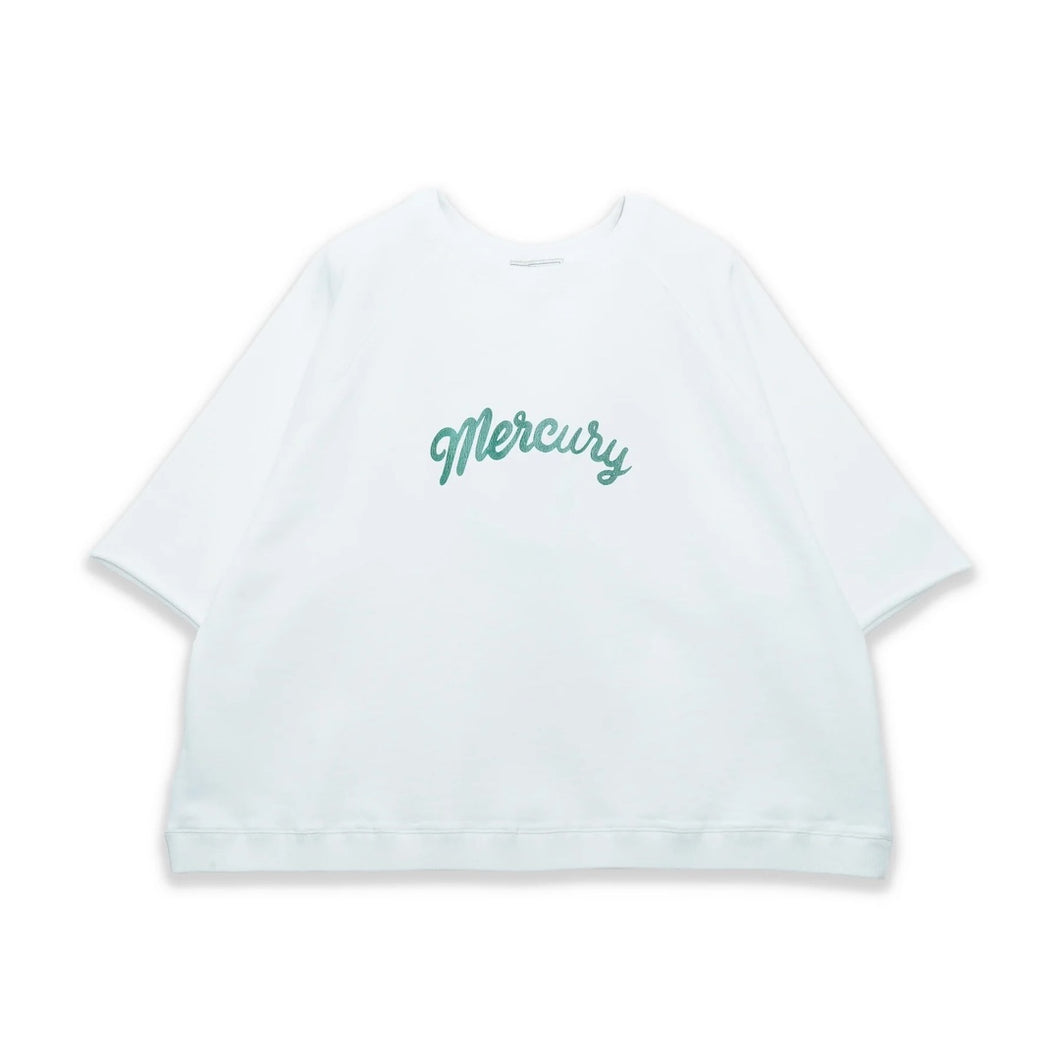 3_4 sleeve Mercury sweat_white