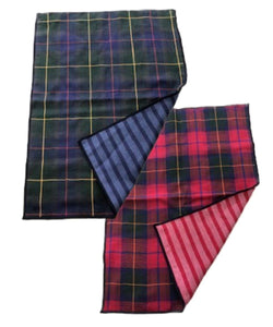 Hand Towel / Red Tartan - FUJI GAUZE