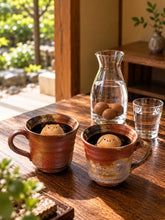 Load image into Gallery viewer, Bizen dama_Neko dama_Buta dama_coffee time_H960