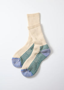 DOUBLE FACE MERINO PILE SOCKS_natural