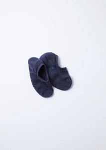 Pile Foot Cover Socks / Navy - ROTOTO