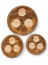 Load image into Gallery viewer, Gorobee Kiln_Bizen Hidasuki Reversible Plate Set_3set_front_H960