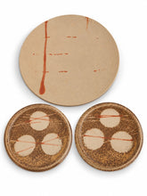 Load image into Gallery viewer, Gorobee Kiln_Bizen Hidasuki Reversible Plate Set_mix_H960