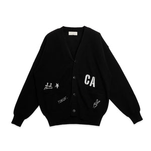 Graffiti Cardi_black_front