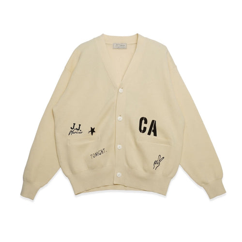 Graffiti Cardi_cream_front
