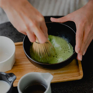 Matcha whisk and matcha bowl