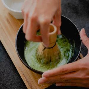 Matcha whisk and matcha bowl