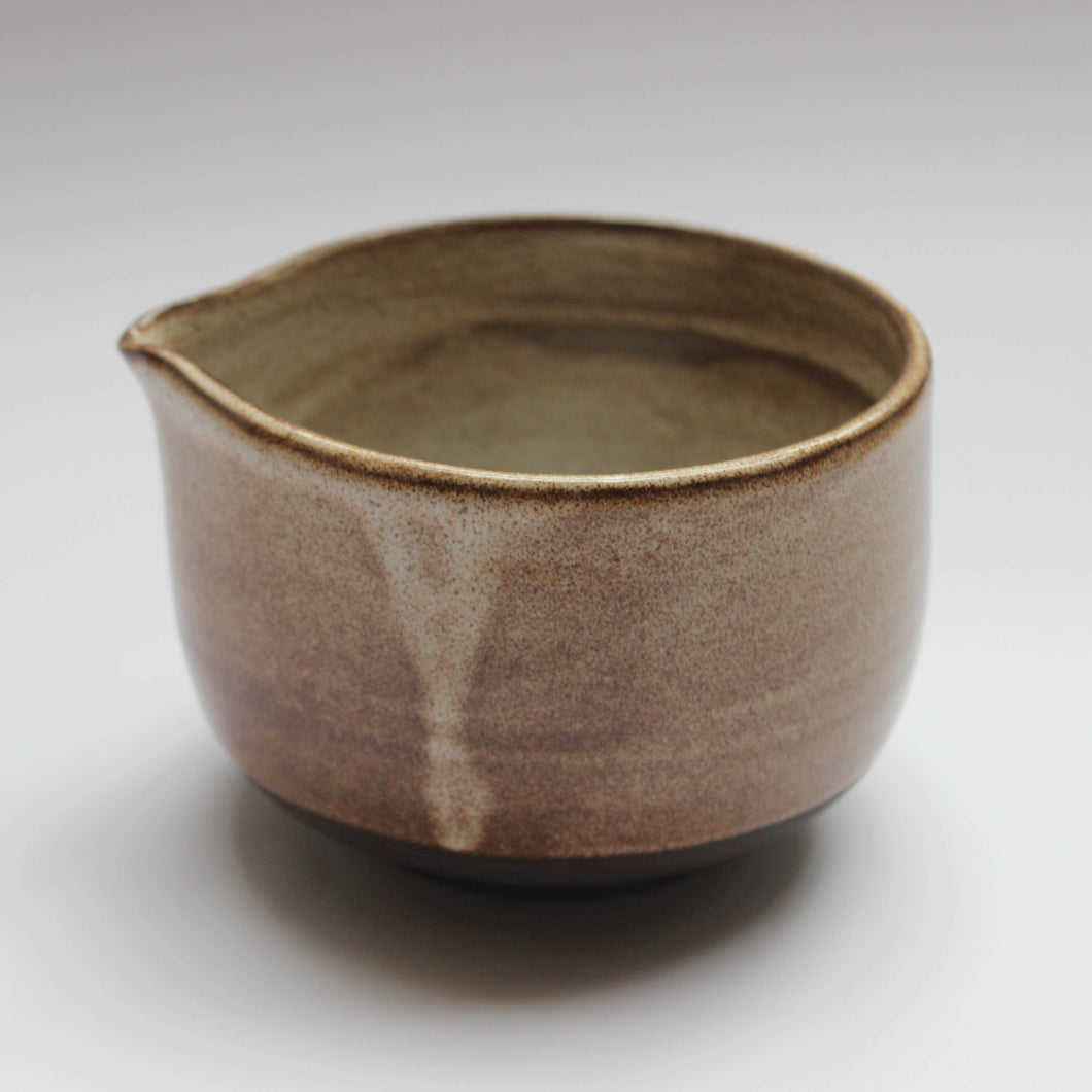 Matcha Bowl / Beige (RYU) - (ki:ts) x Kaoru Pottery