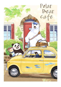 Polar Bear Cafe - Print / Aloha Higa
