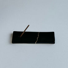 Load image into Gallery viewer, Kintsugi Incense Holder / Col.07 Black - Tomomi Kamoshita