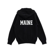 Load image into Gallery viewer, Maine hoodie_black_back