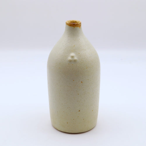 Rusty Rim Single Flower Vase_Narrow _Otsuka Naoko_Kenichigama