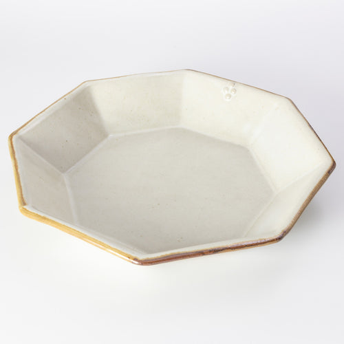 Rusty Rim Octagonal Bowl_Naoko Otsuka