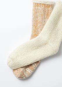 Extra Fine Merino Premium Bulky Socks / D.Yellow & White - ROTOTO