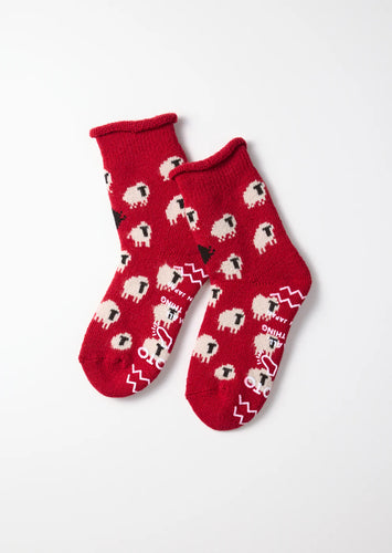 Pile_Room_Socks_sheep_Red
