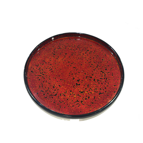 Round Tray with Kinmushi - Kawatsura Shikki