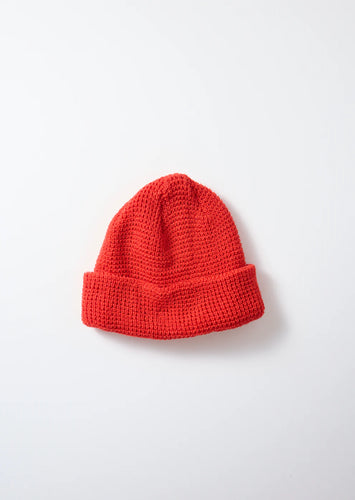 WAFFLE WATCH CAP_red