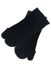 Load image into Gallery viewer, Ankle Tabi Socks / Black - Flexor