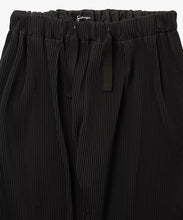 Load image into Gallery viewer, baggy trousers pleats black with pockets_zoomfront_W916