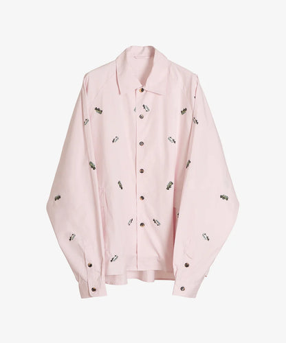 Big Pocket Overshirt Safari / Pink - Sillage