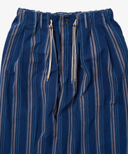 Load image into Gallery viewer, bingo kasuri circular short pants navys tripe_zoom_W916