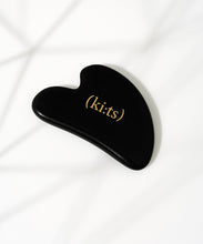 Load image into Gallery viewer, Kassa (Gua Sha) - Heart / Black Obisidian - (ki:ts)