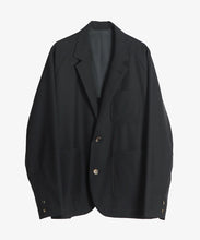 Load image into Gallery viewer, blazer twill anthracite front