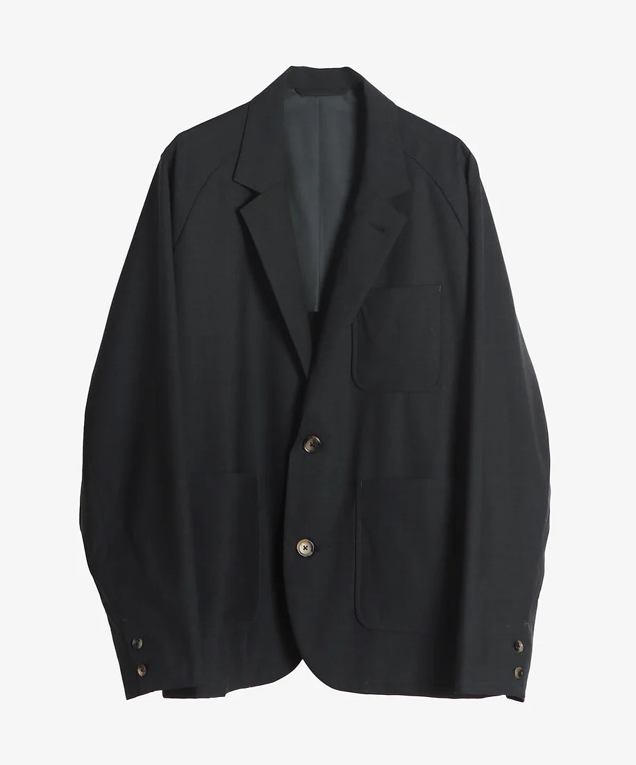 blazer twill anthracite front