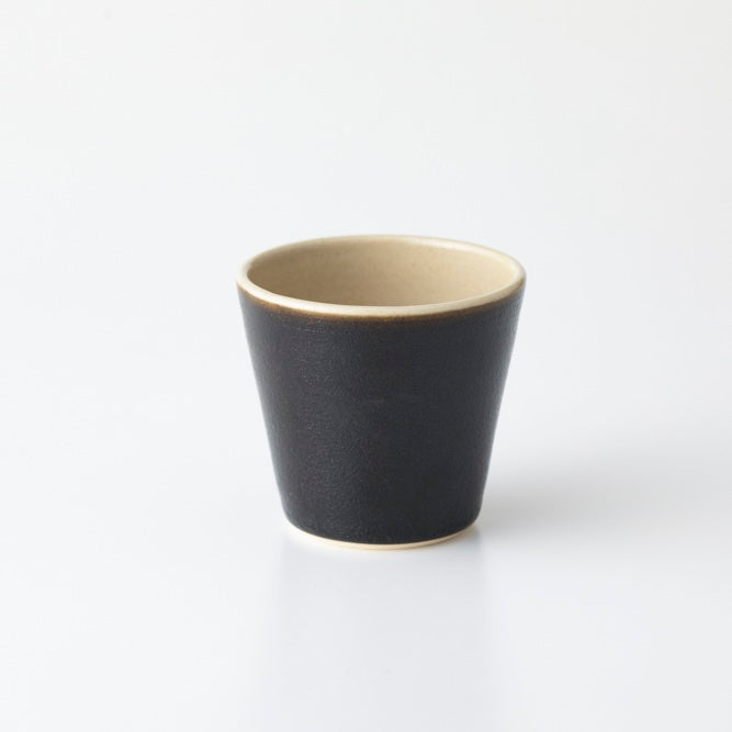 canvas cup black