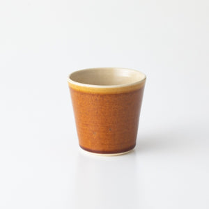 canvas cup brown