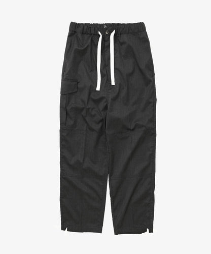 cargo pants anthracite twill_black_front