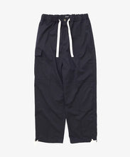 Load image into Gallery viewer, cargo pants navy twill_front