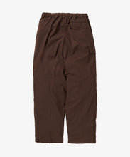 Load image into Gallery viewer, cargo pants twill_brown_back