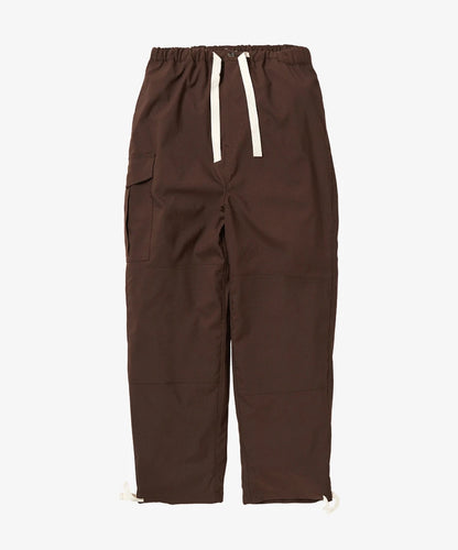 cargo pants twill_brown_front