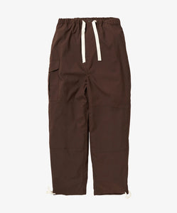 cargo pants twill_brown_front