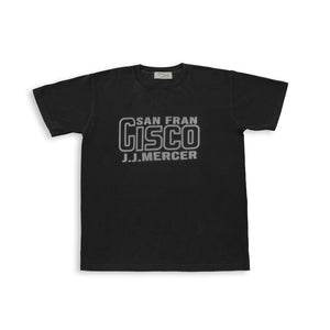 S.F.CISCO Print T-shirts_chacoal_01