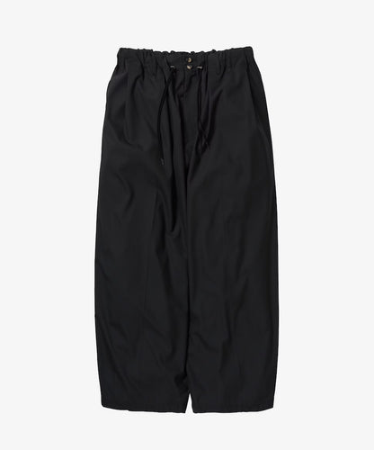 circular pants black front