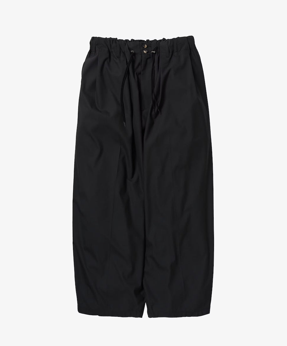 circular pants black front