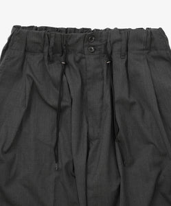 circular short pants anthracite twill_black_zoom