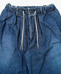 circular short pants denim damaged_zoom