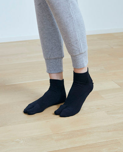 Ankle Tabi Socks / Black - Flexor