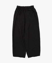 Load image into Gallery viewer, french terry circular pants black back