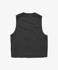 gilet anthracite twill_black_back