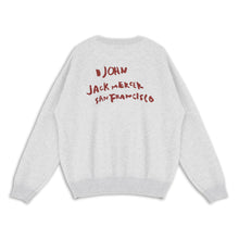 Load image into Gallery viewer, Back Logo Print Sweat_gray_02
